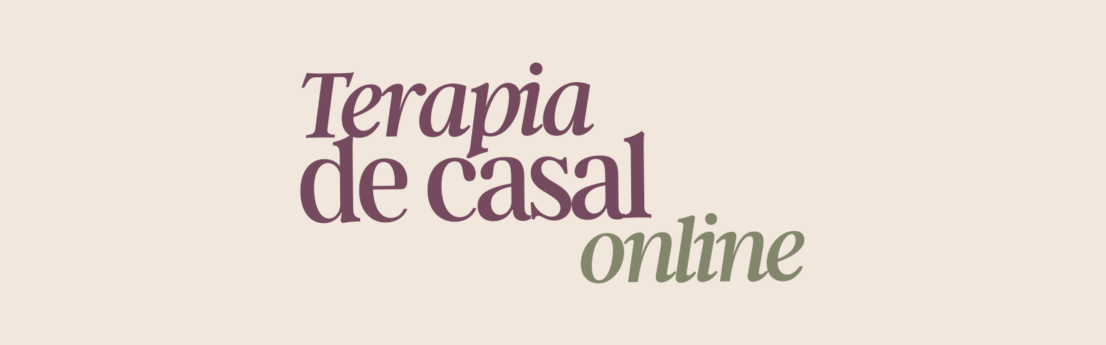 Terapia de casal online